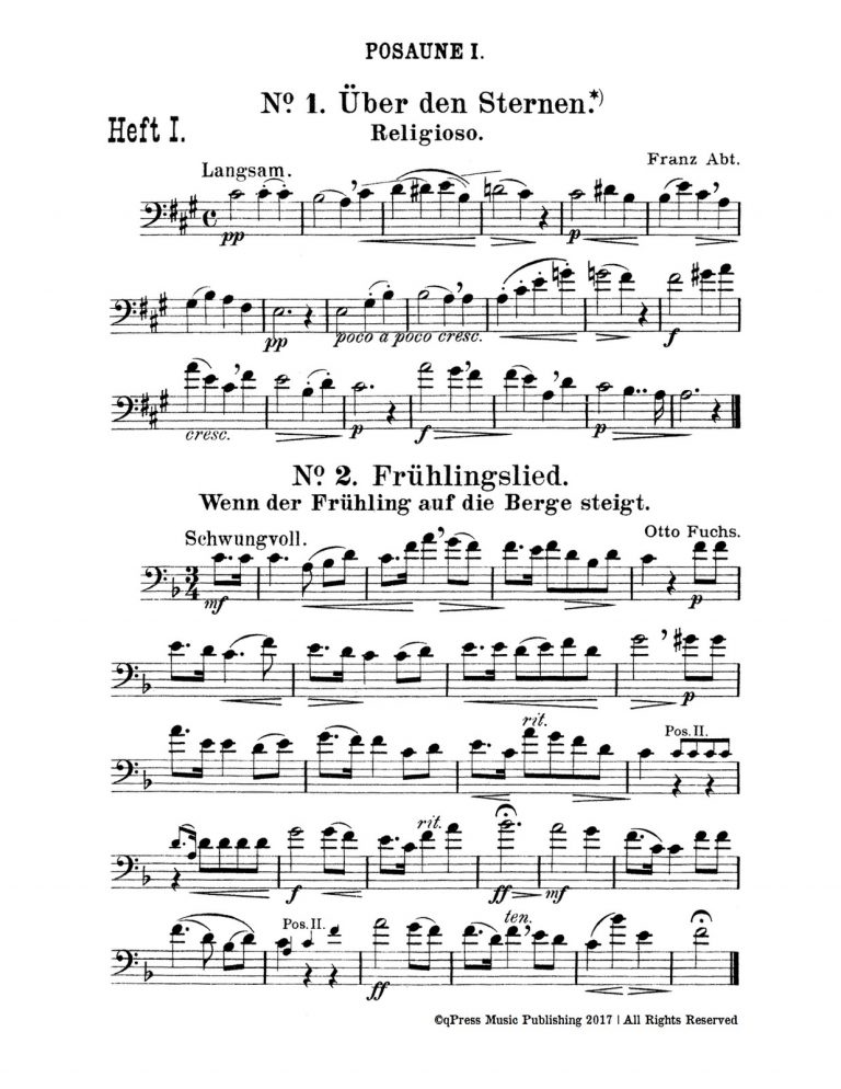 Trombone 1 Page 1
