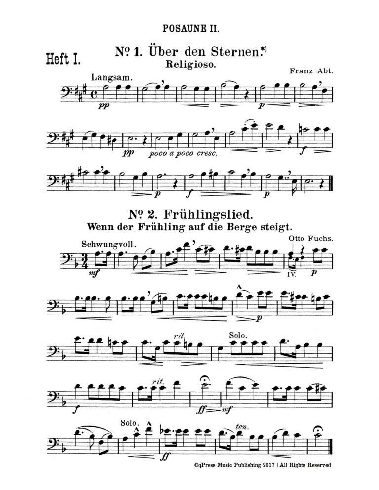 Trombone 2 Page 1