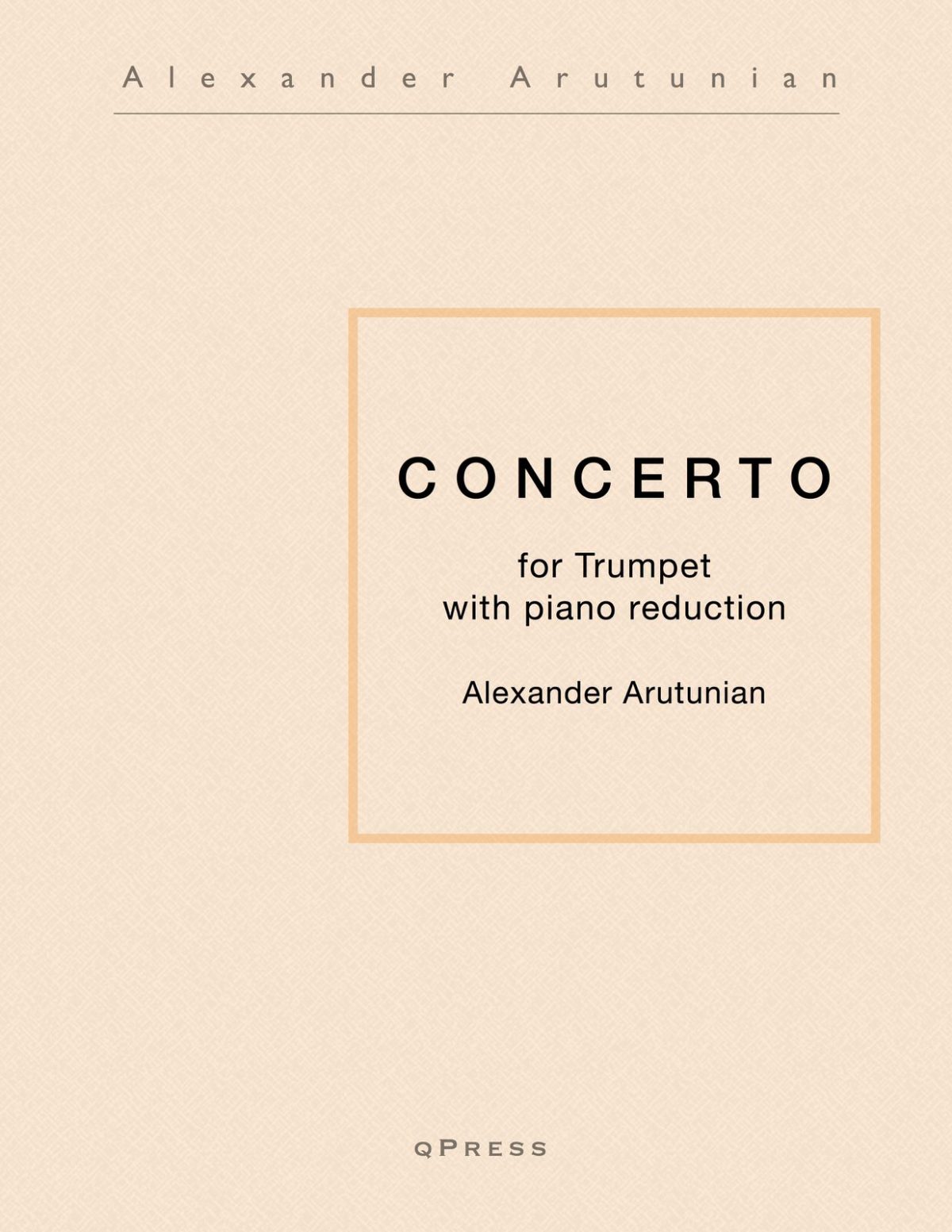 Arutunian, Trumpet Concerto (Score and Part)-p01