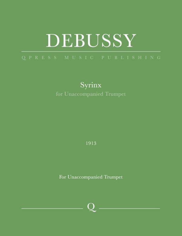 Debussy, Syrinx-p1