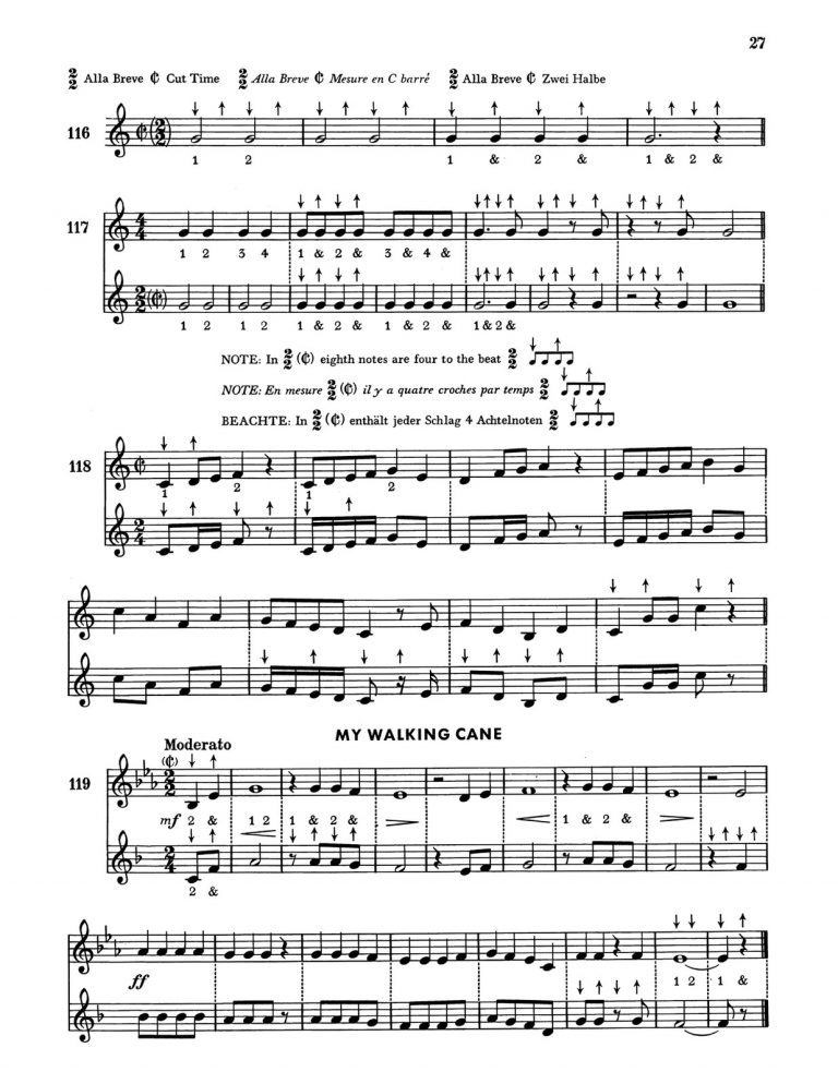 Gornston, Trumpet Method Part 1-p29