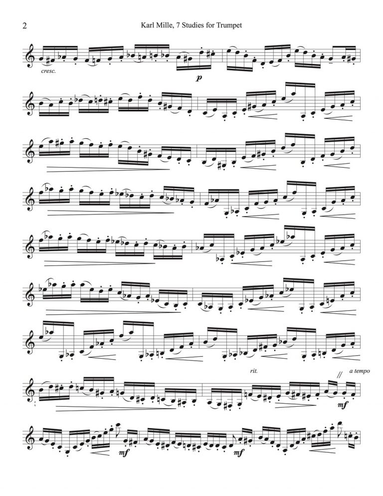 Veldkamp, 7 Studies for Trumpet-p04