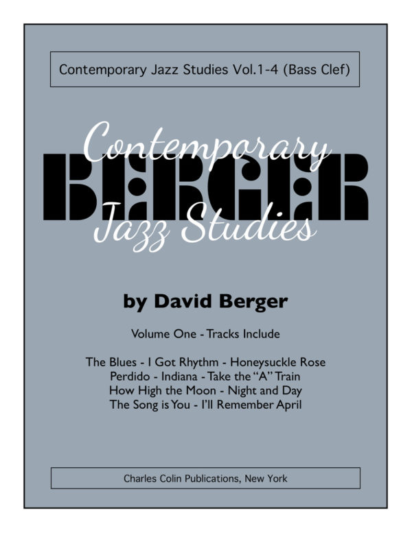 Berger, Contemporary Jazz Studies Vol.1 (Bass Clef)