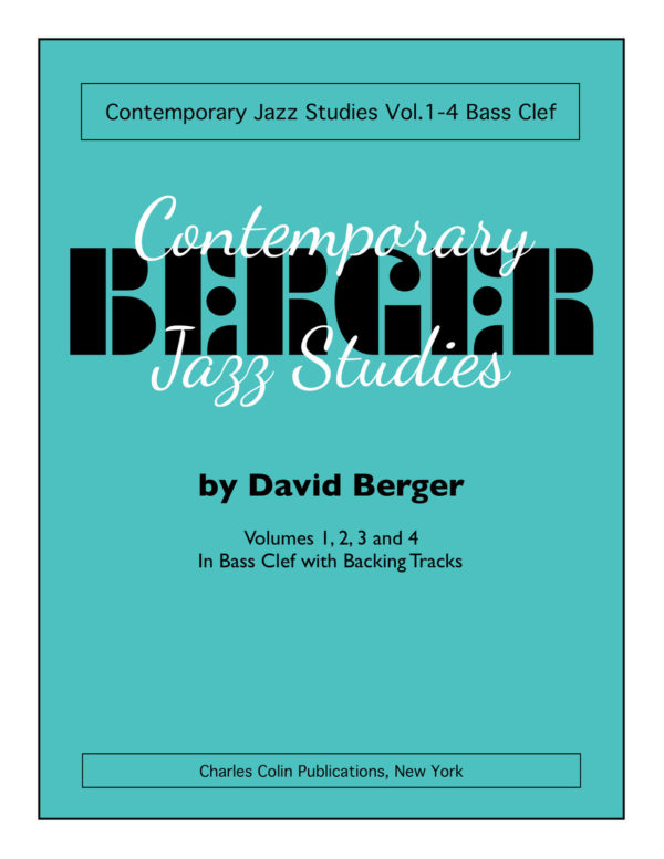 Contemporary Jazz Studies V.1-4 (Bass Clef)
