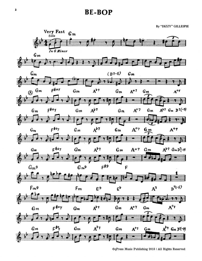 Gillespie, A Jazz Master (Part and Score)-p004
