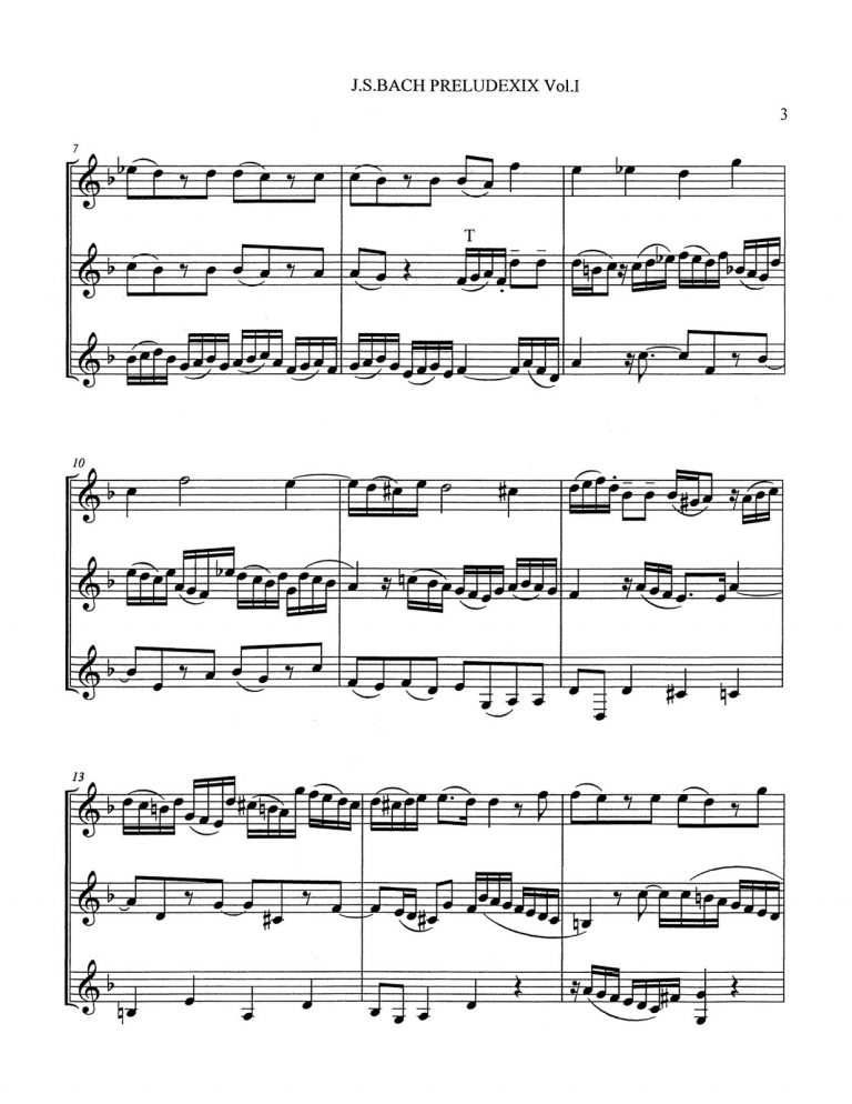 7 Bach Trios