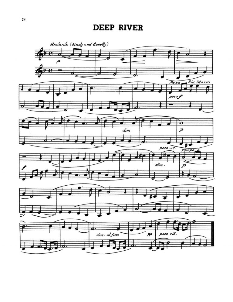 Cori, Melody Duets for Two Trumpets 1-p24