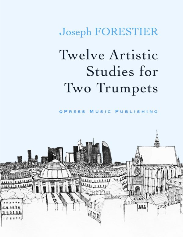 Forestier, 12 Artistic Studies for Two Trumpets-p01