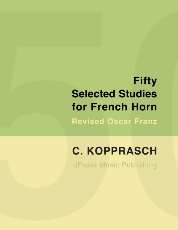 Kopprasch-Franz, 50 Selected Studies-p01