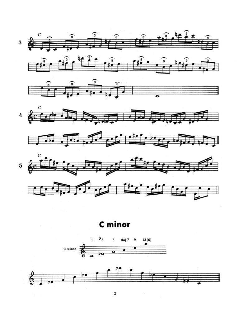 Chord Studies for Trumpet