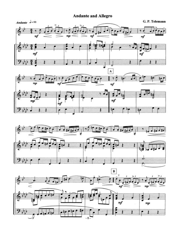 Ponzo, Baroque Pairs for Trumpet and Piano-p26