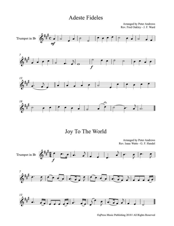 Various, Christmas Melodies (Score and Part)-p03