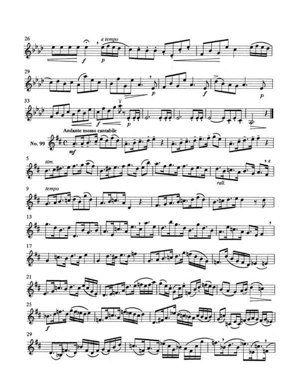 Broiles, 100 Studies for Bb Trumpet-p099