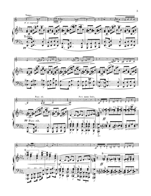 Erlanger, Solo de trompette-p09