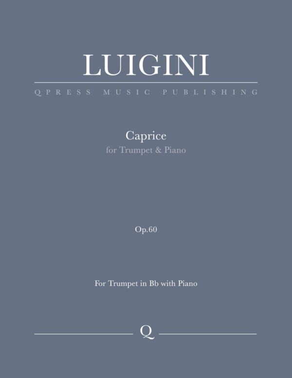 Luigini, Caprice, Op.60-p01