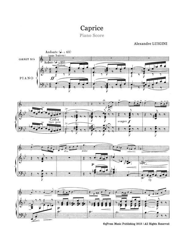 Luigini, Caprice, Op.60-p07