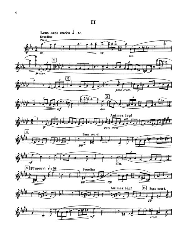 Schmitt, Florent, Suite for Trumpet and Piano-p06