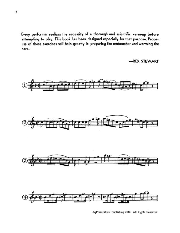 Stewart, Warm Up Book for the Trumpet-p06
