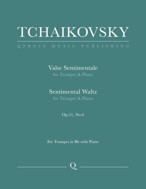 Tchaikovsky, Valse Sentimentale-p1