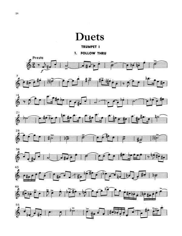 Broiles, Trumpet Studies and Duets Book 2-p30
