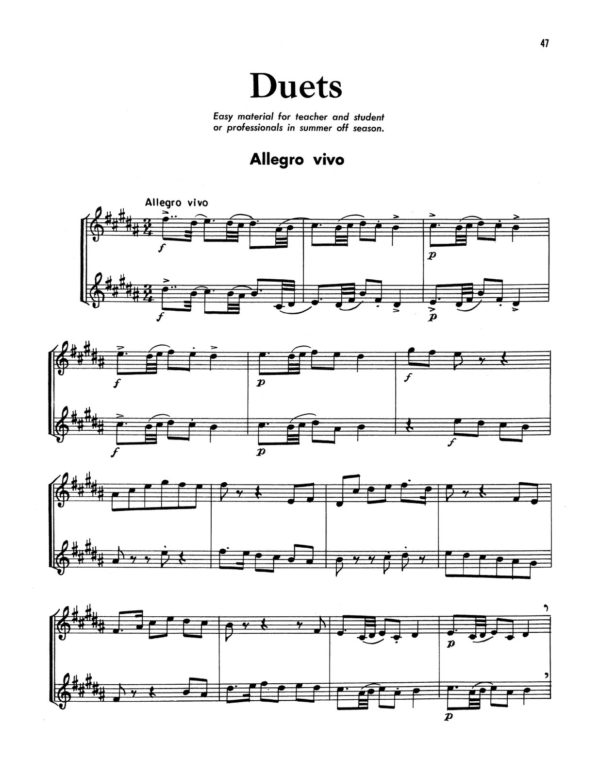 Broiles, Trumpet Studies and Duets Book 3-p49
