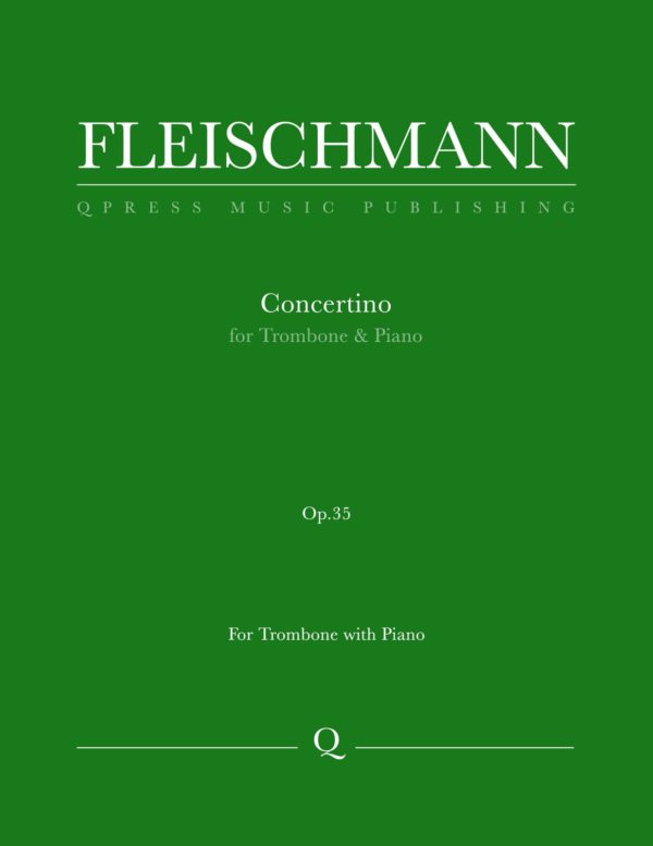 Fleischmann, Otto, Concertino for Trombone and Orchestra-p01