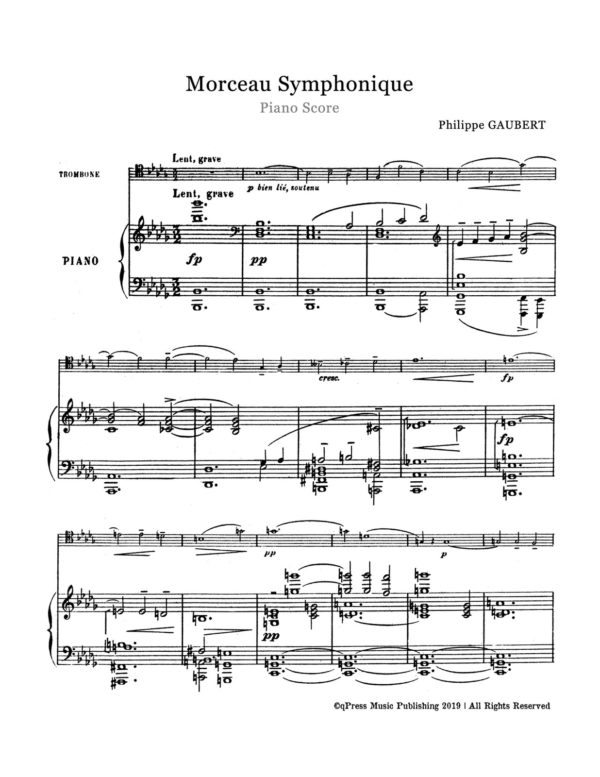 Gaubert, Morceau Symphonique-p07