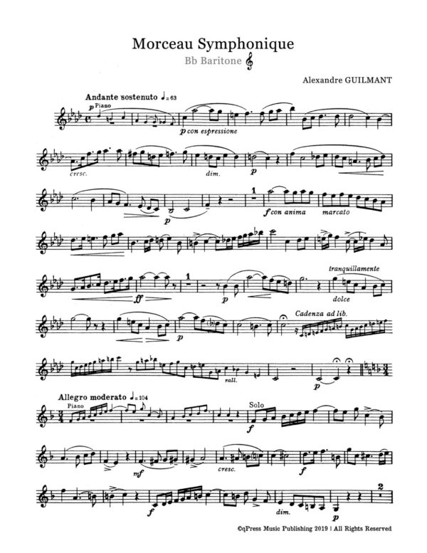 Guilmant, Alexandre Morceau Symphonique-p05