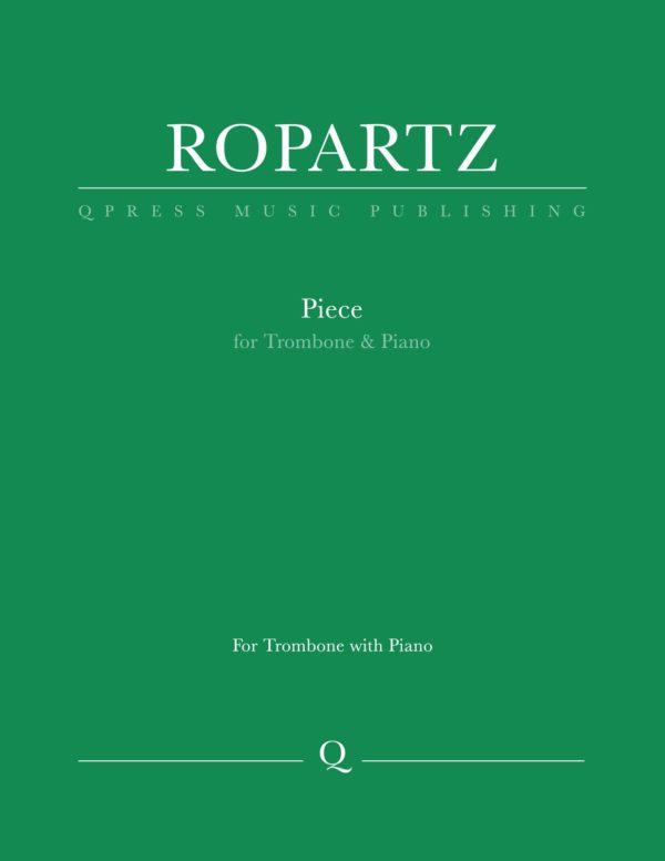Ropartz, Piece for Trombone and Piano-p01