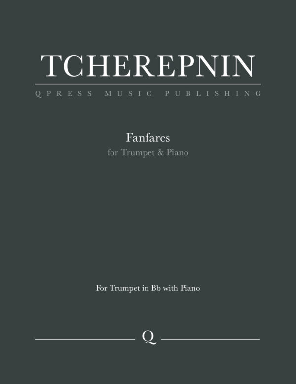 Tcherepnin, Fanfares-p01