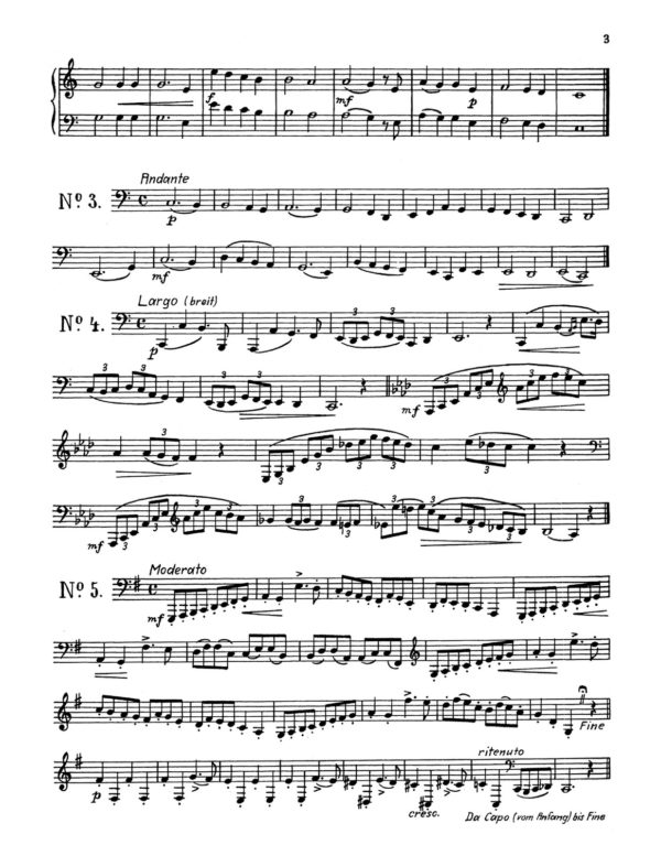 Holzner, 30 Etudes for Horn-p03