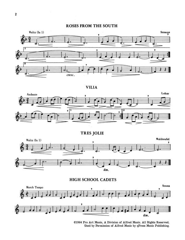 Hudadoff, 50 Standard Trumpet Solos-p06