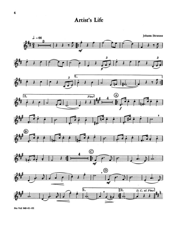 Hudadoff, Igor, 15 Intermediate Trumpet Solos-p06