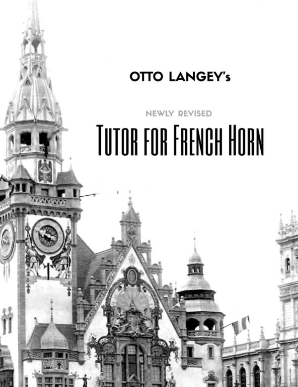 Langey, Tutor for French Horn-p001