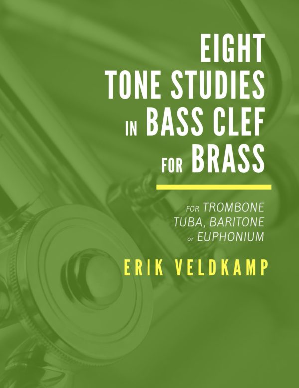 Veldkamp, 8 Tone Studies in Bass Clef-p01