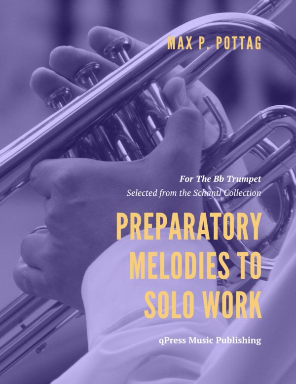 Pottag, Preparatory Melodies to Solo Work for Bb Cornet-p01