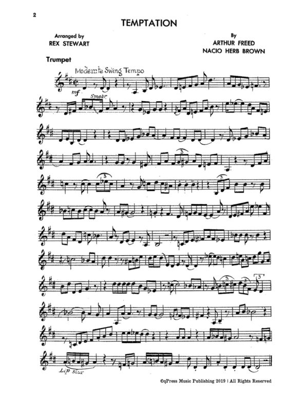 Stewart Rex, All American Modern Rhythm Choruses for Trumpet-p06