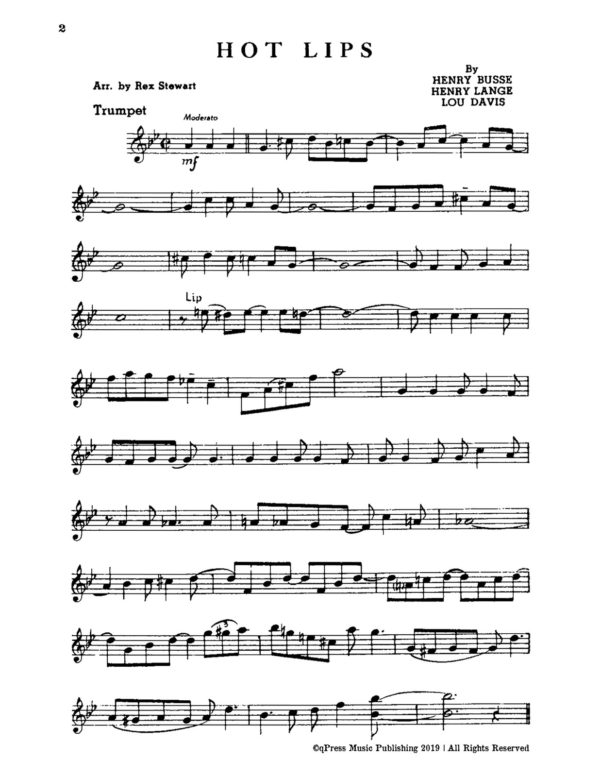 Stewart Rex, All Star Series Modern Rhythm Choruses for Trumpet-p06