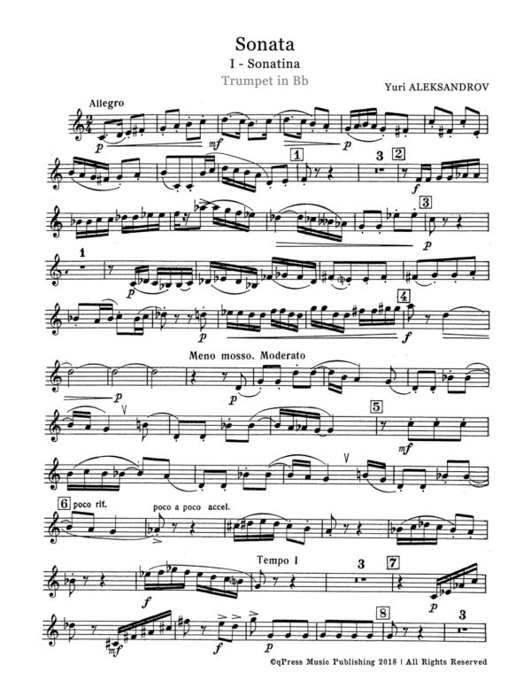 Aleksandrov, Sonata (Score and Part)-p03