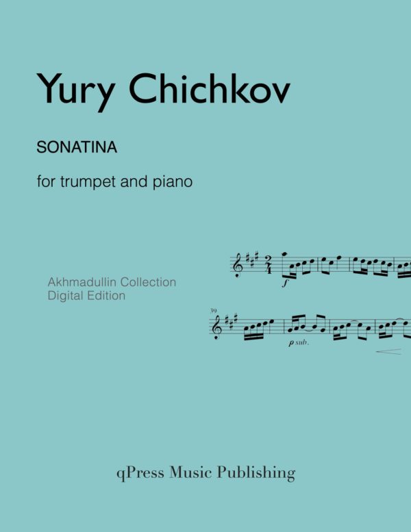 Chichkov, Sonatina (Score and Part)-p01