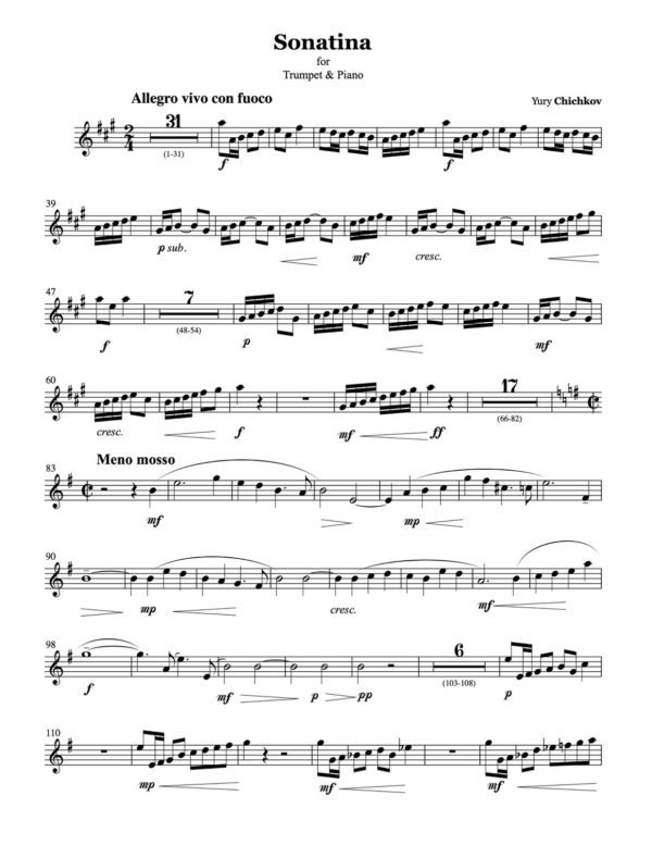 Chichkov, Sonatina (Score and Part)-p03