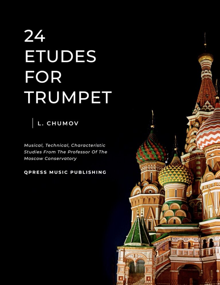 Chumov, 24 Etudes for Trumpet-p01
