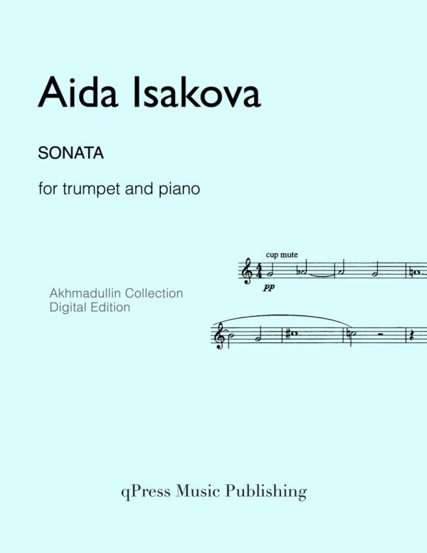 Isakova, Sonata (Score and Part)-p01