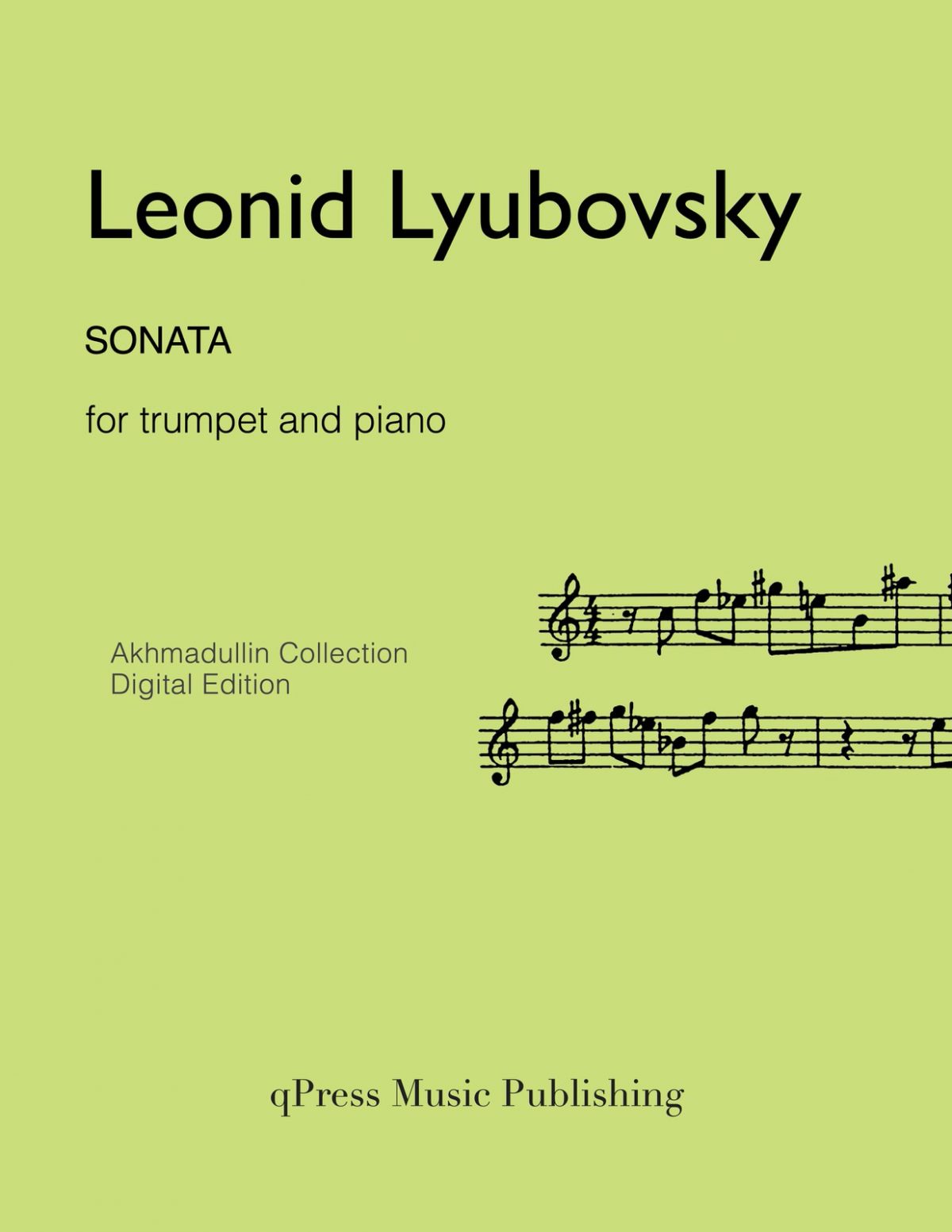 Lyubovsky, Sonata (Score and Part)-p01
