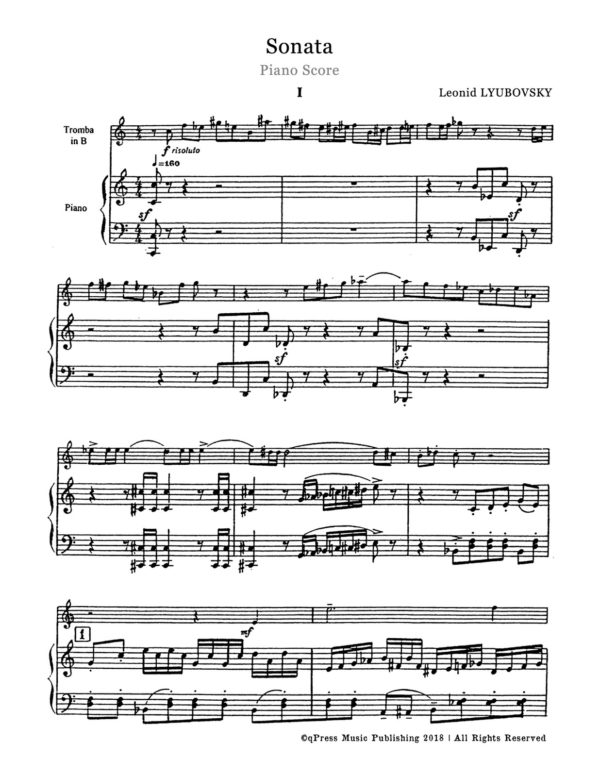 Lyubovsky, Sonata (Score and Part)-p09