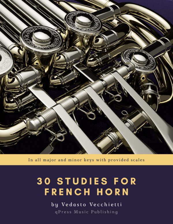 Vecchietti, 30 Studies for Horn-p01