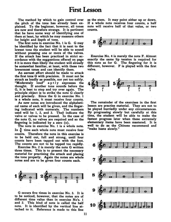 Webster, The Selmer elementary trumpet instructor-p13