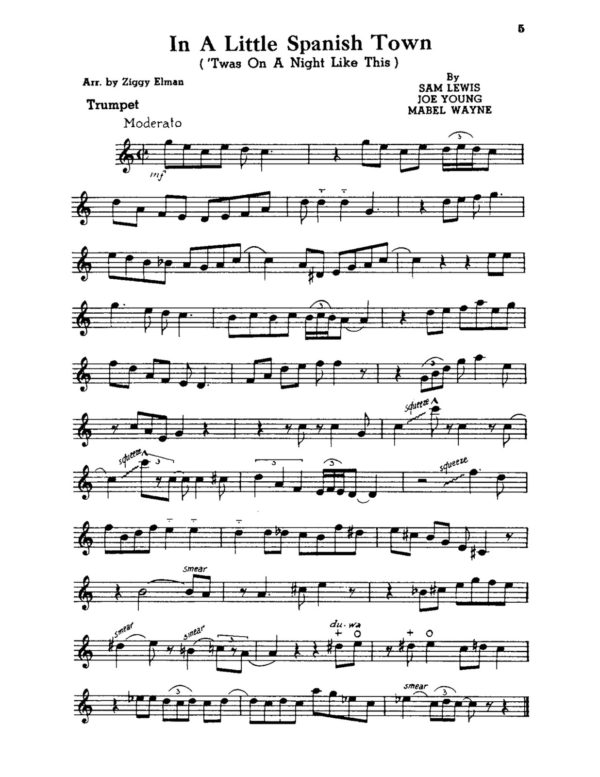 Elman, All Star Series Modern Rhythm Choruses for Trumpet-p07