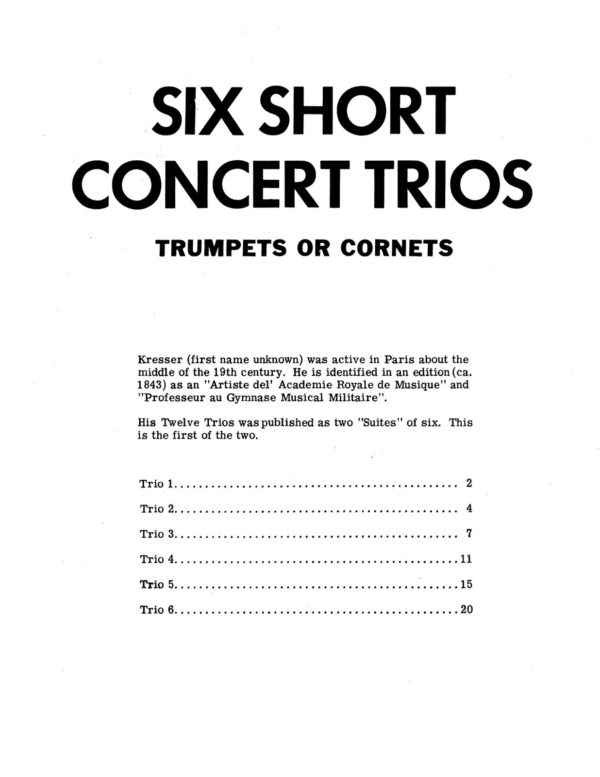 Kresser, 6 Short Concert Trios-p03