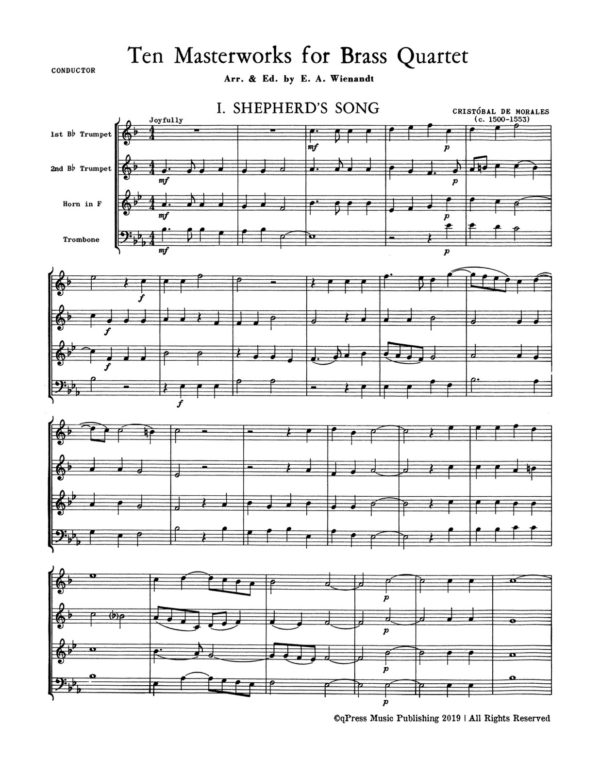Wienandt, Ten Masterworks for Brass Quartet-p04